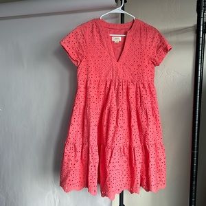 Maeve by Anthropology Eyelet Lave midi Dress - XS